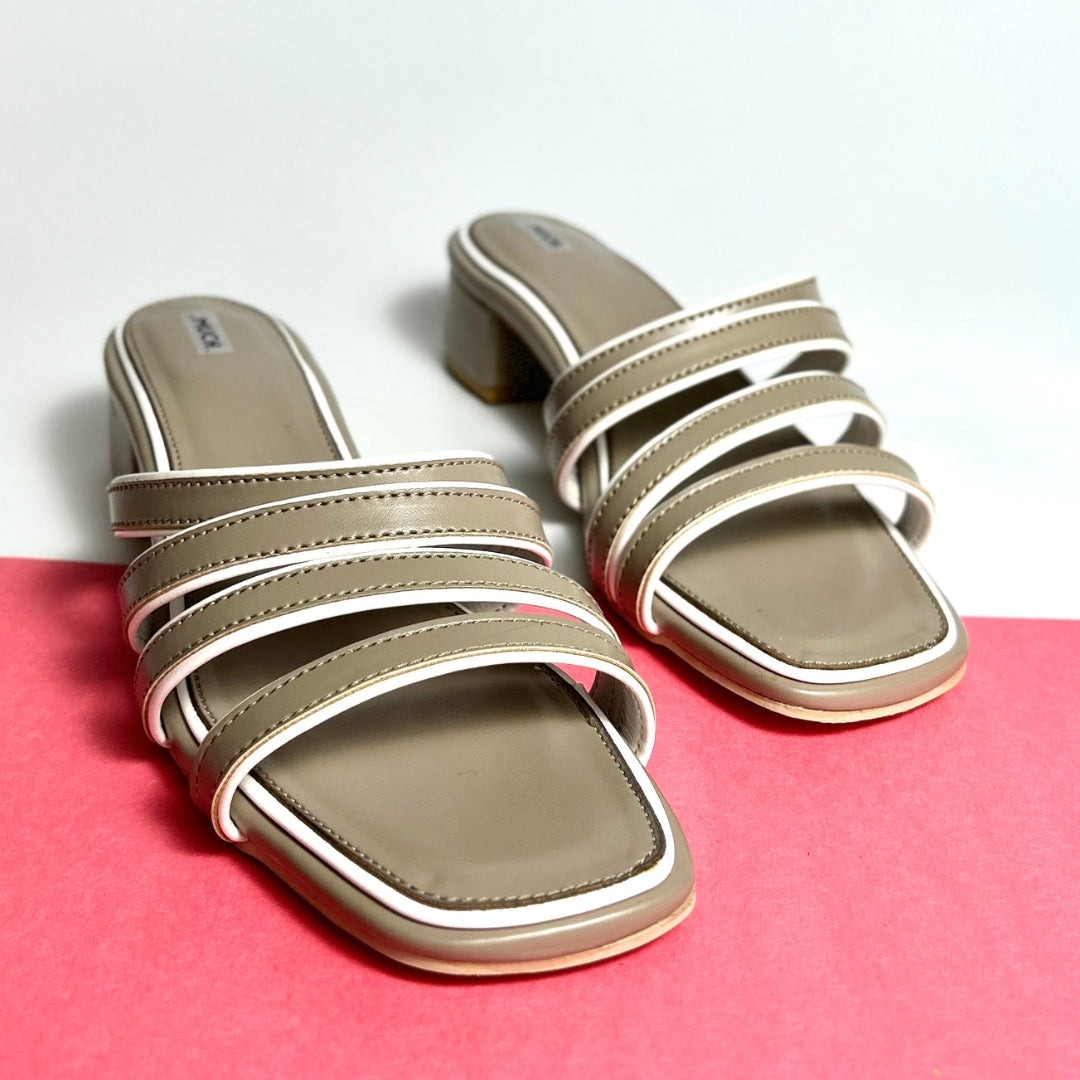 Cloudline Nude - Block Heels for Women