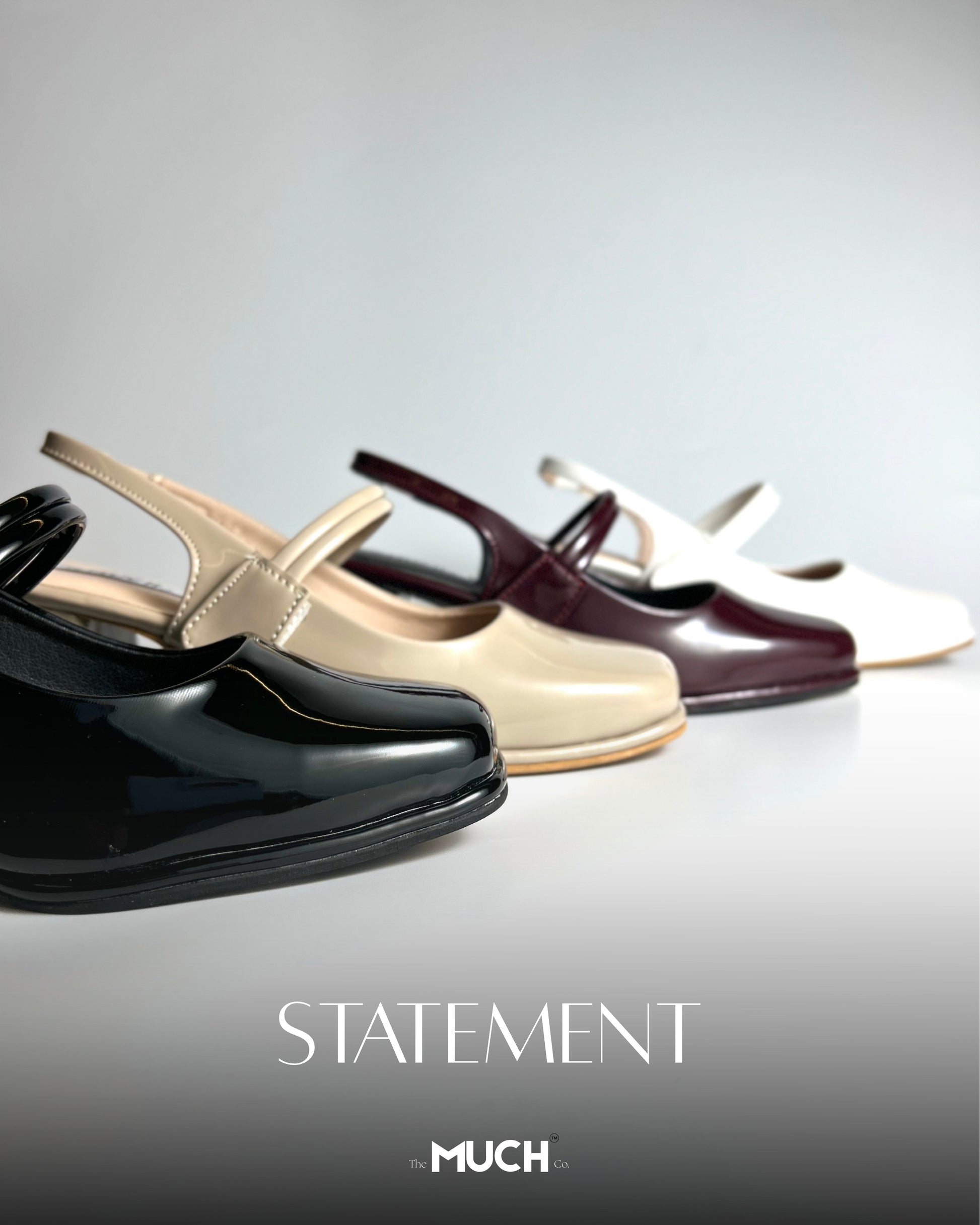 The Statement - Burgundy Pumps