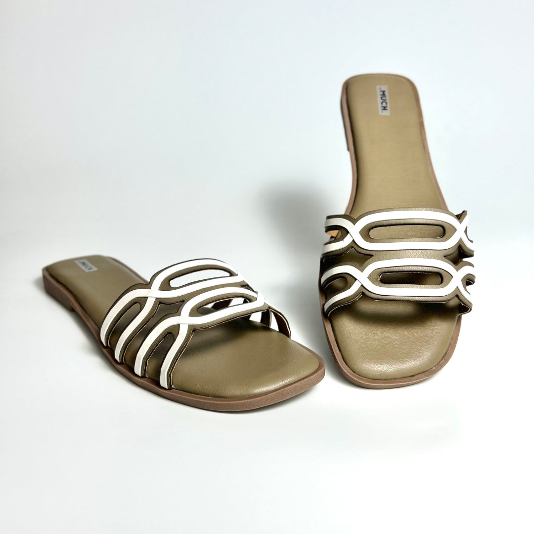 Quiet Loops - Beige Nude