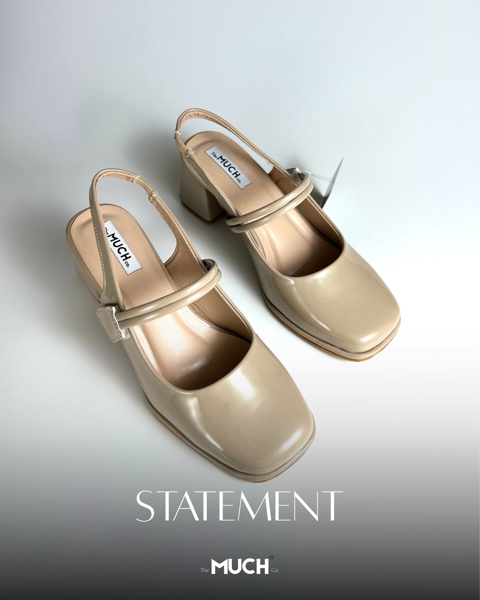 The Statement - Burgundy Pumps