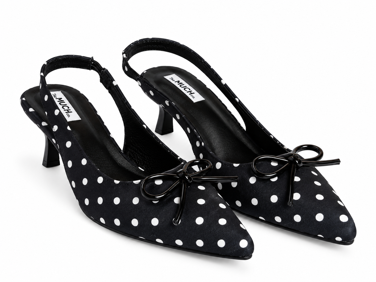 Polka Mules