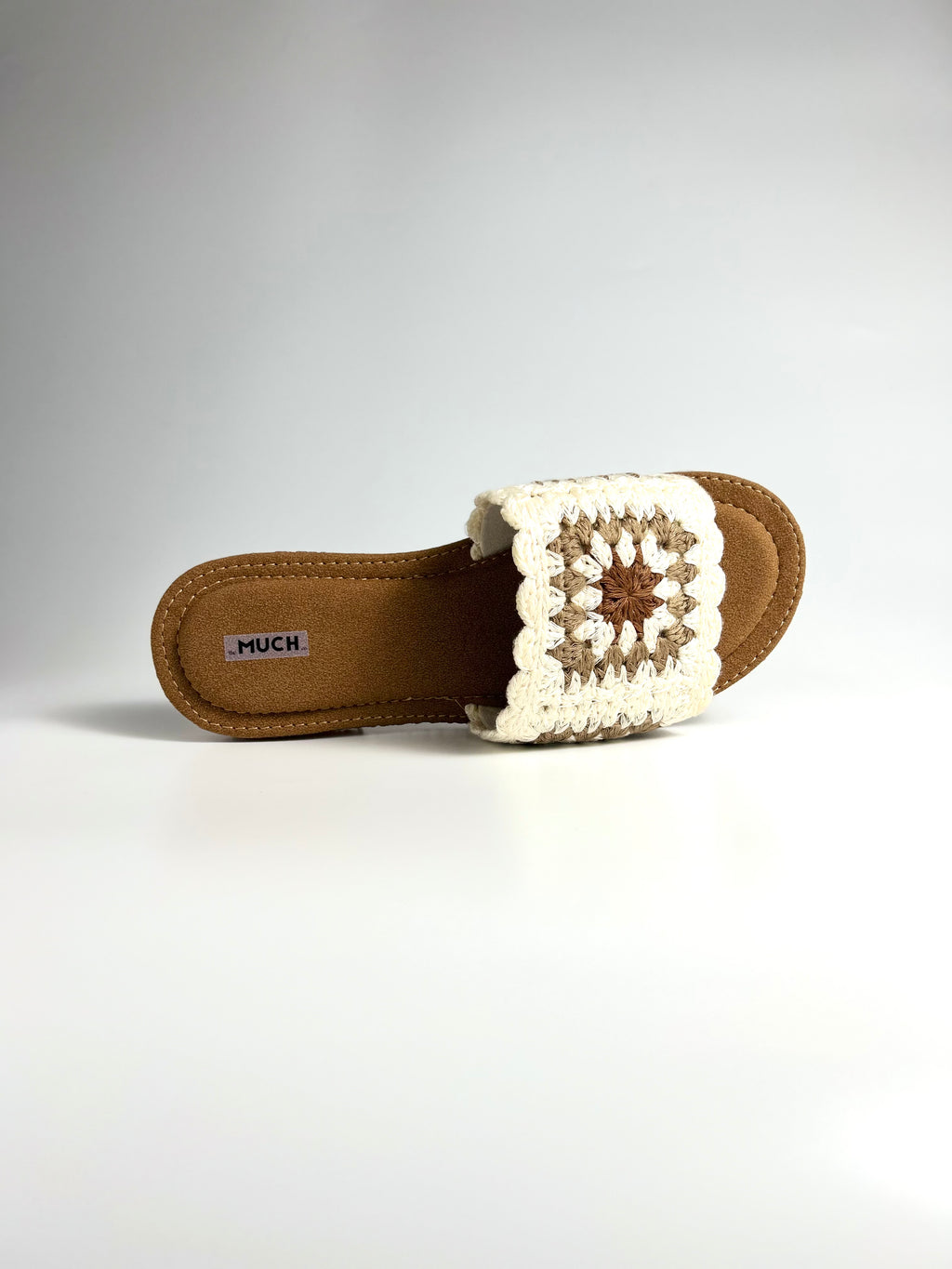 Boho Bloom Crochet Slides