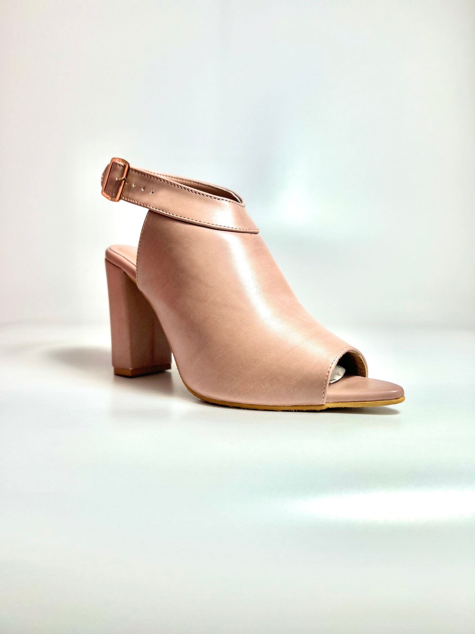 The Blush Edit – Block Heel Sandal