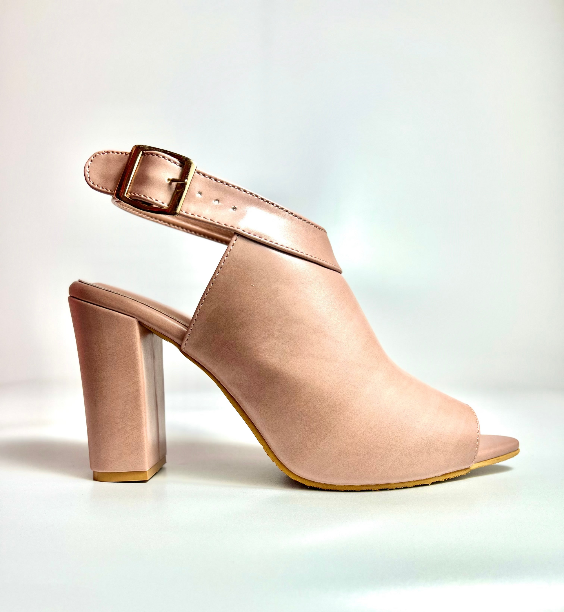 The Blush Edit – Block Heel Sandal