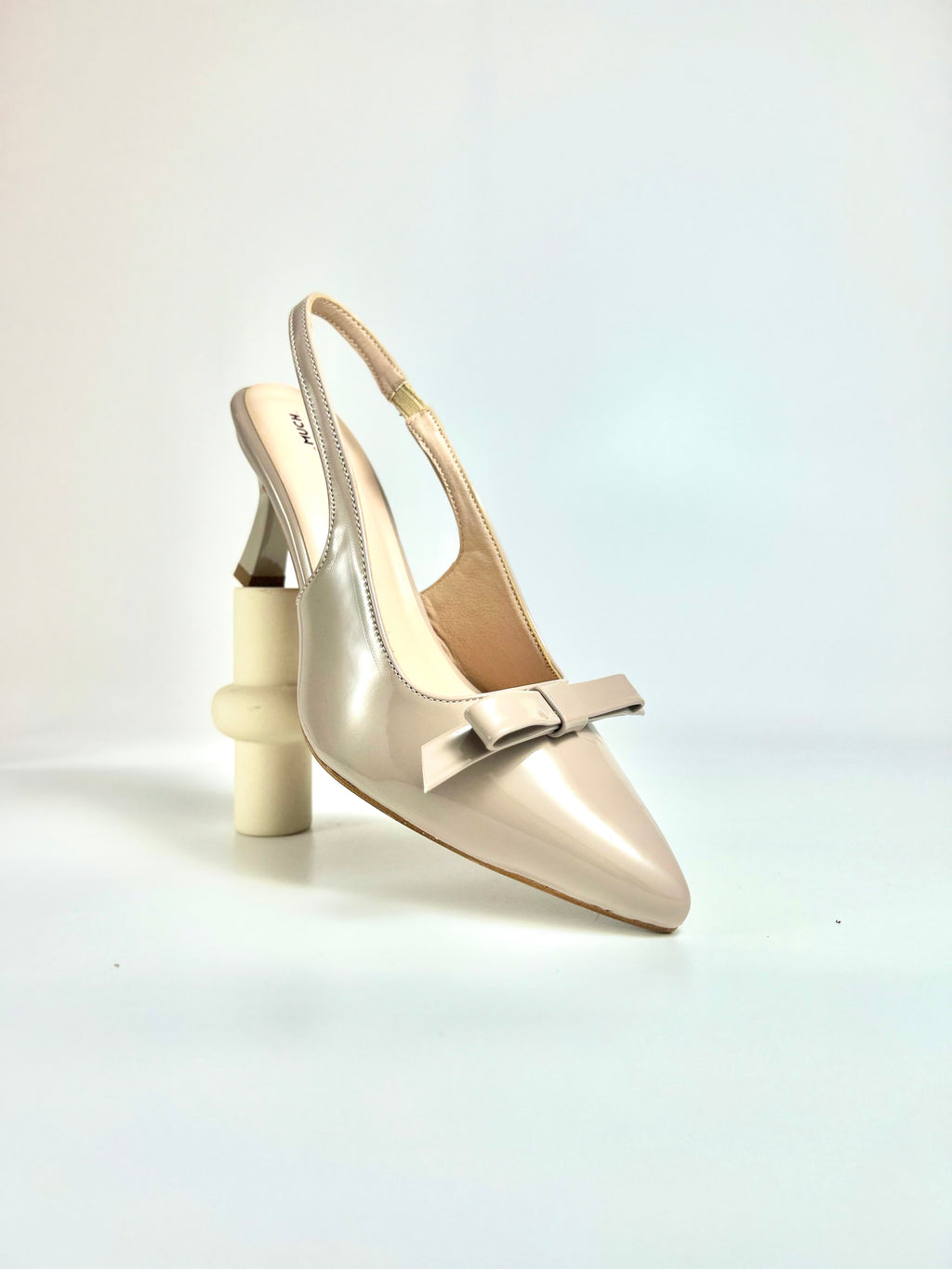 The Neutral Note – Beige Mules