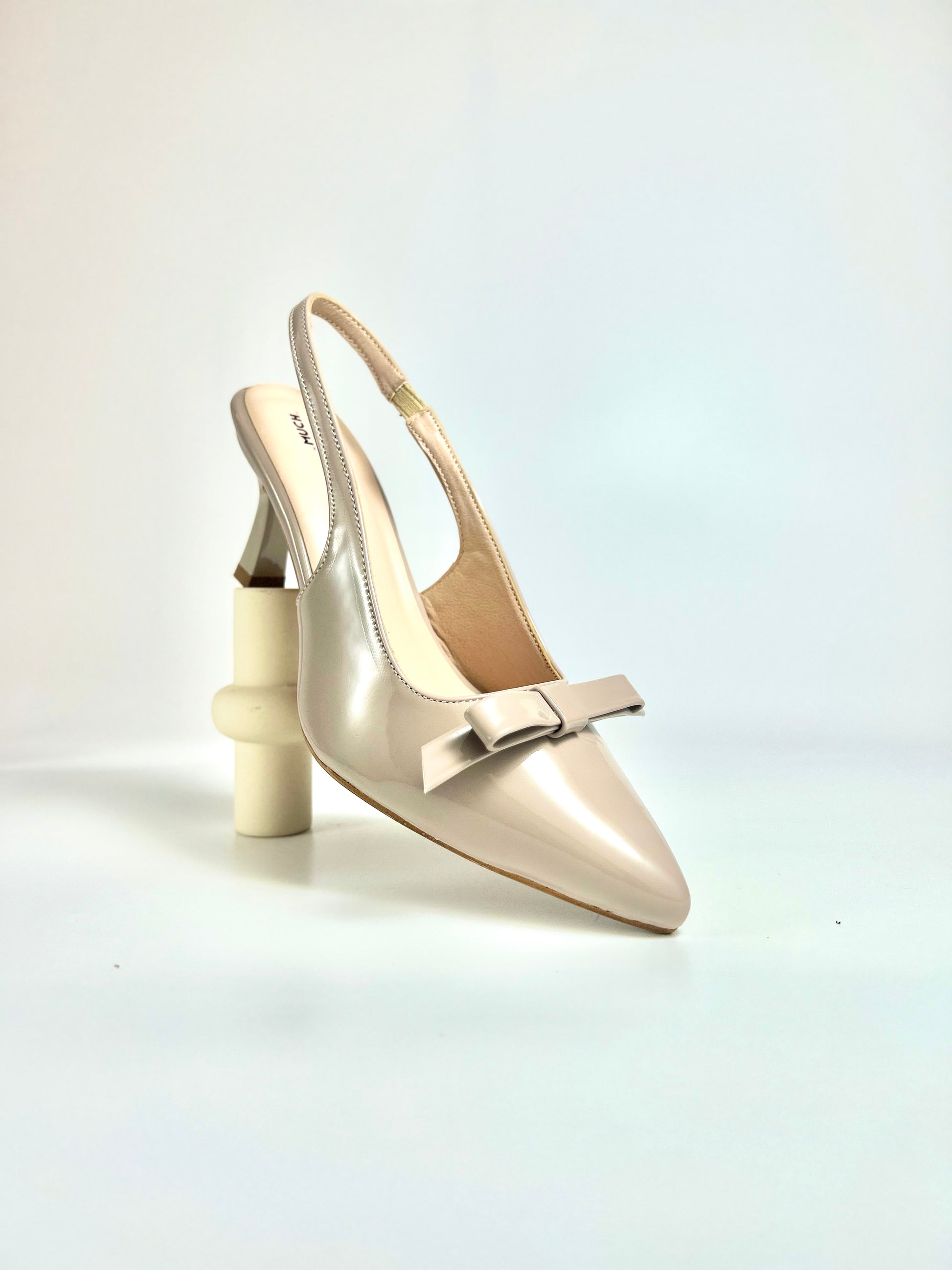 The Neutral Note – Beige Mules