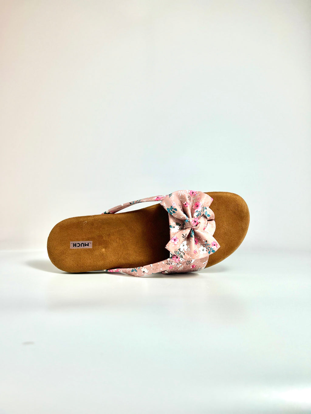 The Petal Pause – Pink Floral Slip-On Flat