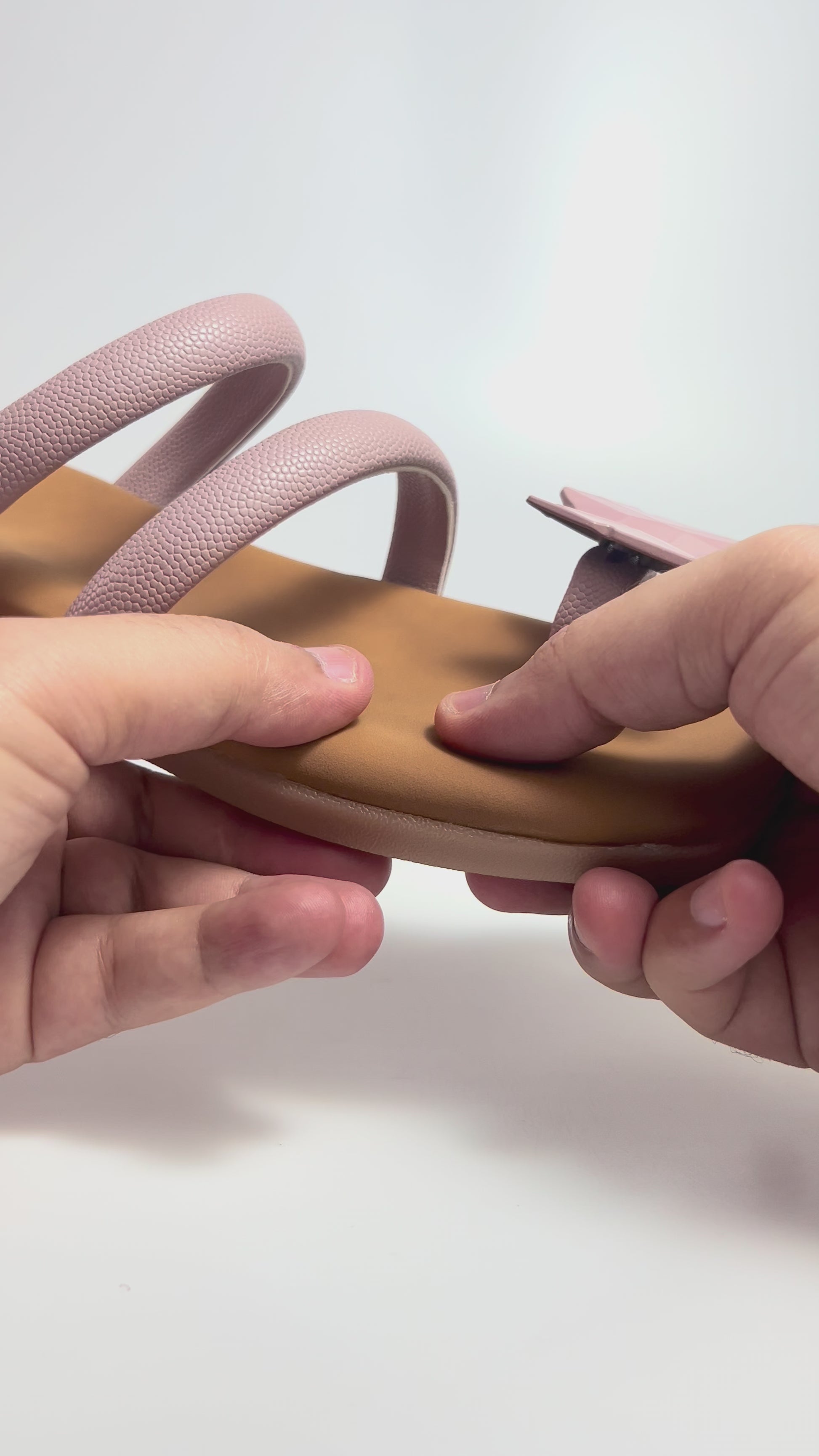 The Flutter Edit – Pink Butterfly Flat Sandal