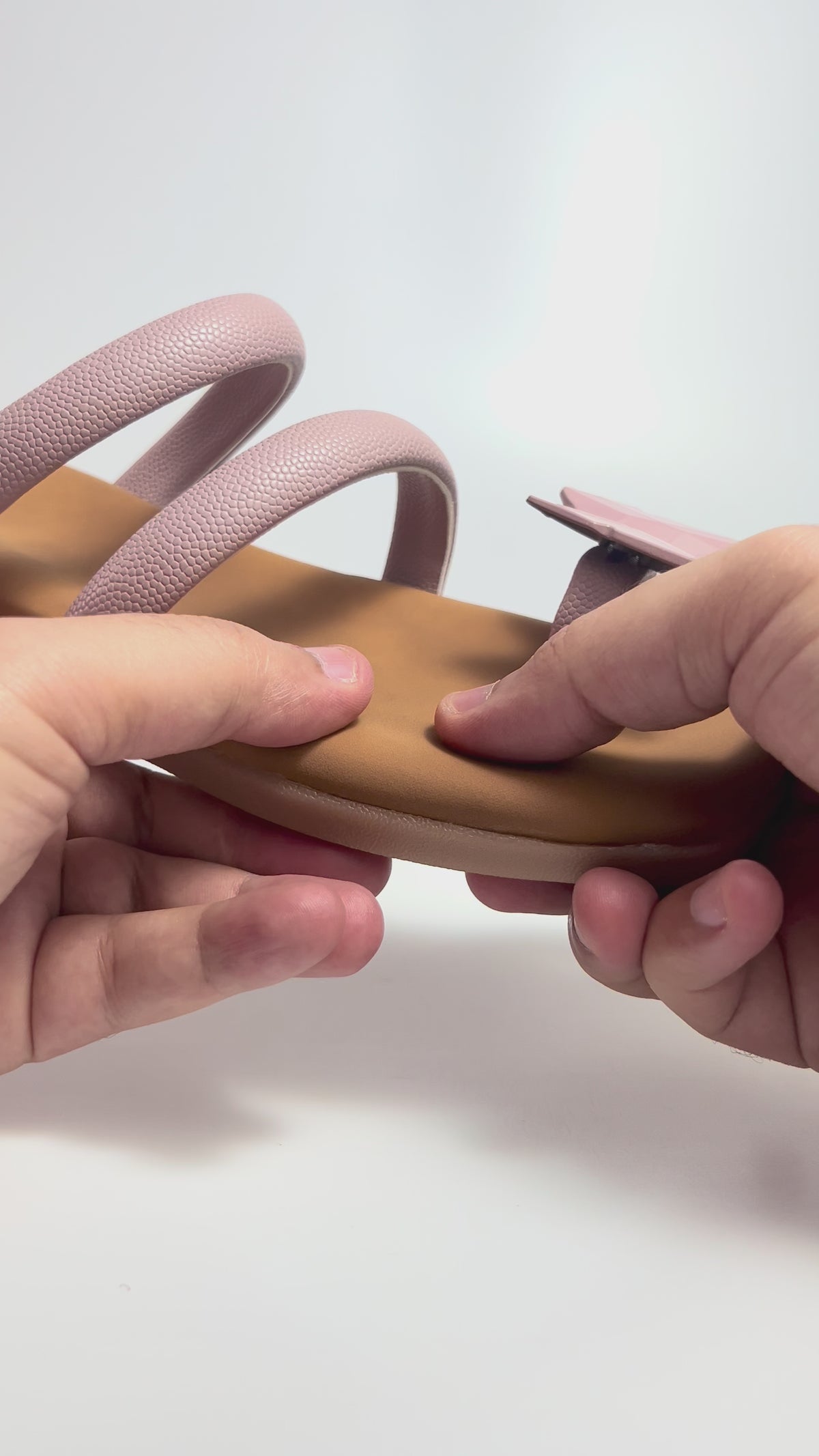 The Flutter Edit – Pink Butterfly Flat Sandal